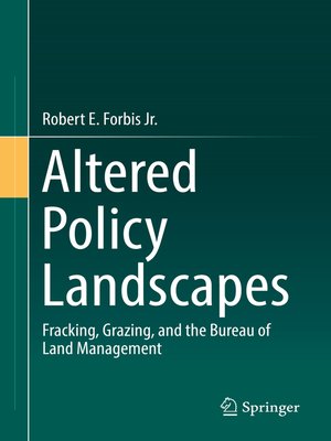 cover image of Altered Policy Landscapes